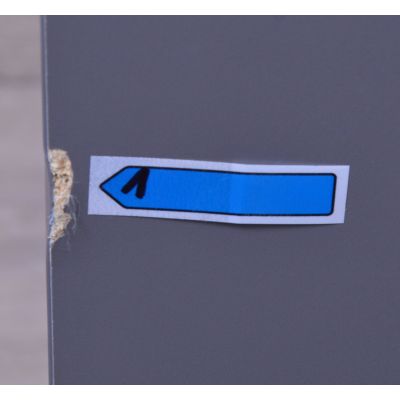 Outlet - Excellent Tuto szafka 60 cm podumywalkowa wisząca szary/dąb MLEX.0101.600.GRBL