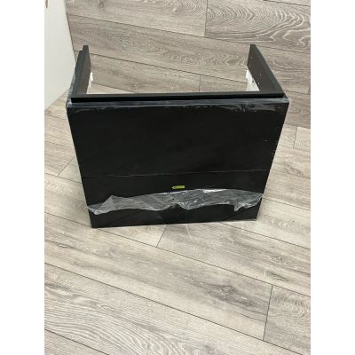 Outlet - Excellent Blanko szafka 65x37x58 cm podumywalkowa wisząca czarna MLEX.6301.640.BL