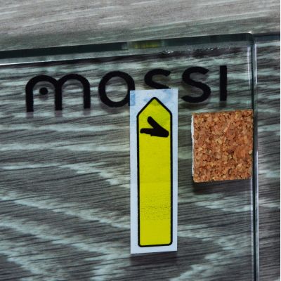 Outlet - Massi Walk In Fix Gold ścianka prysznicowa 100 cm złoty/szkło przezroczyste MSKP-FA1021-100-G