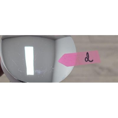 Outlet - Deante Click-Clack korek do umywalki click-clack z przelewem chrom połysk NHC010B