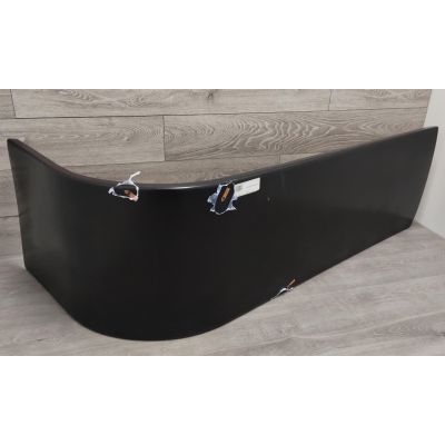 Outlet - Besco Avita Black obudowa do wanny 160 cm czarny mat OAV-160-NSC