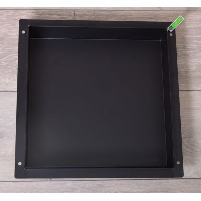 Outlet - Balneo Wall-Box No Rim Black półka wnękowa 30x30x7 cm czarna OB-BL1-NR