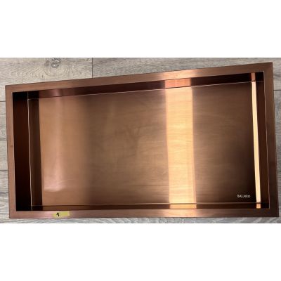 Outlet - Balneo Wall-Box One Copper/Miedź półka wnękowa 60x30x7 cm miedź OB-CO3