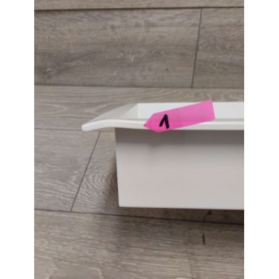 Outlet - Balneo Wall-Box One White półka wnękowa 90x30x7 cm biała OB-WH5
