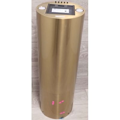 Outlet - Maan Elba okap kuchenny 31 cm wyspowy złoty OELB31D4PC.S3CZ.IN.SA2.ZL3_EO