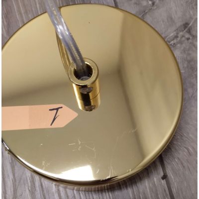 Outlet - Open Design (Orlicki Design) Bao I Gold lampa wisząca 1x8W złoty/biały OR80087