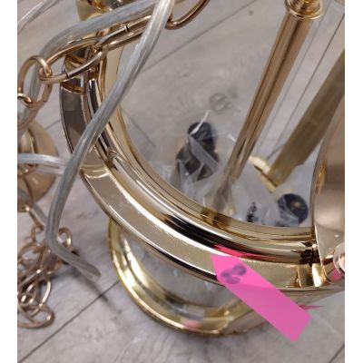 Outlet - CosmoLight New York lampa wisząca 3x40W złota P03875AU