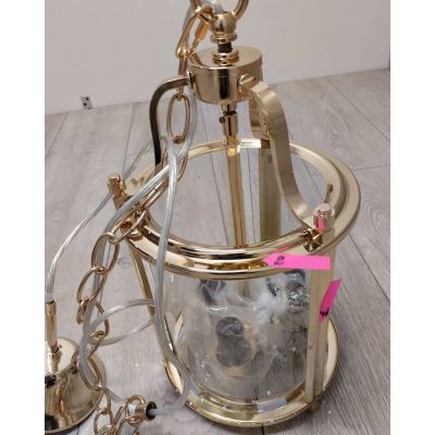 Outlet - CosmoLight New York lampa wisząca 3x40W złota P03875AU