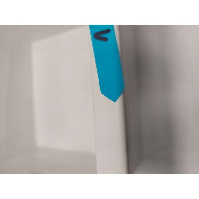 Outlet - Balneo Wall-Box Paper 1 White uchwyt na papier toaletowy wnękowy biały PB-WH1