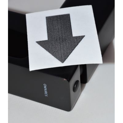 Outlet - Omnires Parma bateria umywalkowa czarny mat PM7410BL