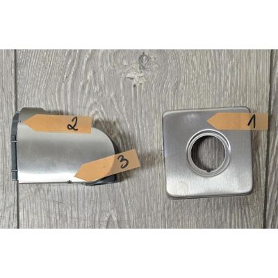 Outlet - Omnires Parma bateria wannowo-prysznicowa nikiel PM7431IN