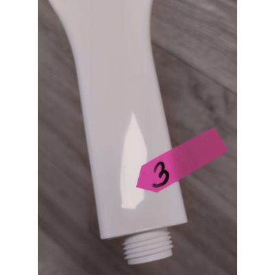 Outlet - Kuchinox Alanis zestaw prysznicowy ścienny z deszczownicą biały/złoty PQIW0OX