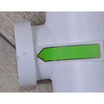 Outlet - Rea syfon do umywalki z korkiem klik-klak biały REA-A6952