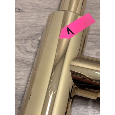 Outlet - Rea Fresh bateria kuchenna stojąca z wyciąganą wylewką złoty połysk REA-B0669