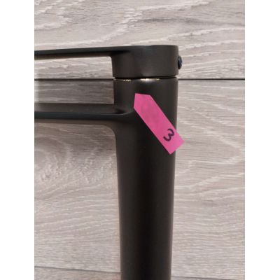 Outlet - Rea Storm bateria umywalkowa stojąca wysoka czarny mat REA-B9988