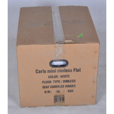 Outlet - Rea Carlo Mini miska WC z deską wolnoopadającą