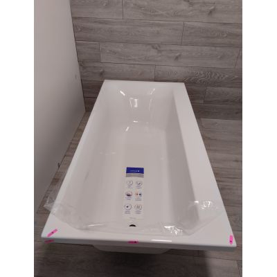 Outlet - Cersanit Smart wanna prostokątna 170x80 cm prawa biała S301-116