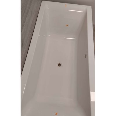 Outlet - Cersanit Larga Slim wanna prostokątna 180x80 cm biała S301-306