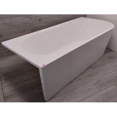 Outlet - Cersanit Crea wanna wolnostojąca 170x82 cm narożna lewa biała S301-329