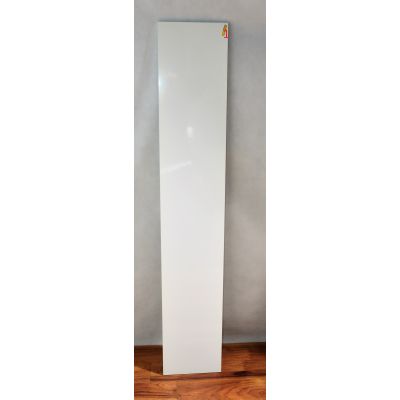 Outlet - Cersanit Olivia szafka boczna 180 cm wysoka stojąca z koszem biały S543-007-DSM