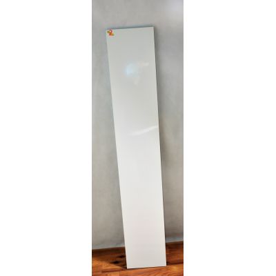 Outlet - Cersanit Olivia szafka boczna 180 cm wysoka stojąca z koszem biały S543-007-DSM