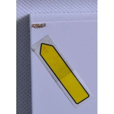 Outlet - Cersanit City szafka 60 cm wisząca boczna biały połysk S584-021-DSM