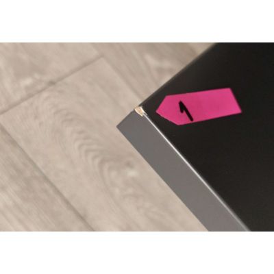 Outlet - Cersanit Moduo szafka 60 cm boczna wisząca antracyt S590-074-DSM