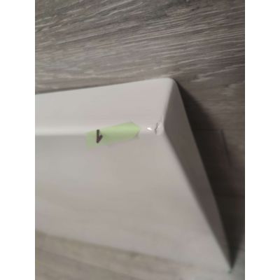 Outlet - Cersanit Tako Slim brodzik 90x90 cm kwadratowy biały S601-122