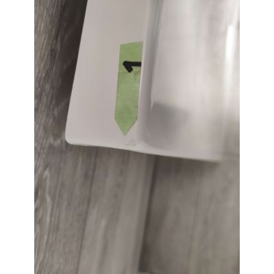 Outlet - Cersanit Tako Slim brodzik 90x90 cm kwadratowy biały S601-122