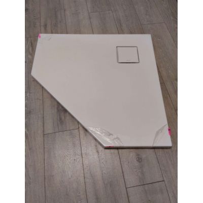 Outlet - Cersanit Tako brodzik pięciokątny 80x80 cm biały S601-130