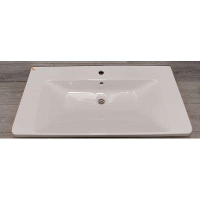 Outlet - Cersanit Mille umywalka z szafką Lara 100 cm orzech S801-331-DSM