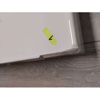 Outlet - Cersanit Mille SET B348 umywalka z szafką Lara 80 cm biała S801-338-DSM