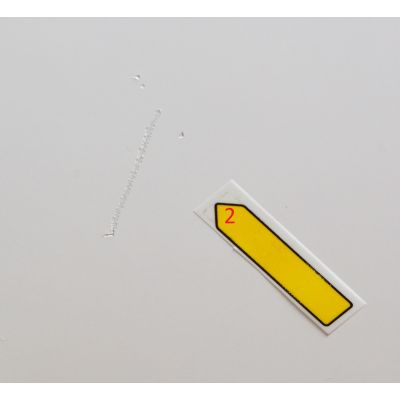 Outlet - Cersanit Crea szafka 100 cm wisząca z blatem biała S924-006