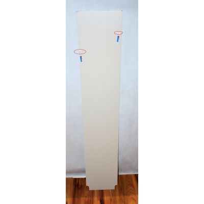 Outlet - Cersanit Lara szafka boczna 150 cm wysoka wisząca orzech S926-008-DSM