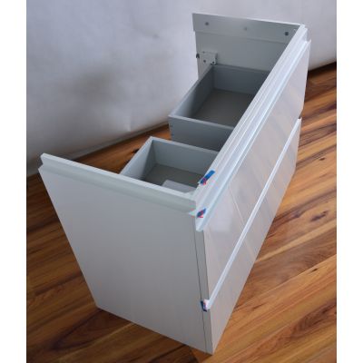 Outlet - Cersanit Moduo szafka slim 80 cm podumywalkowa biała S929-002