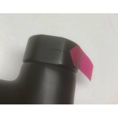 Outlet - Cersanit Zen bateria wannowo-prysznicowa ścienna termostatyczna czarny mat S951-566