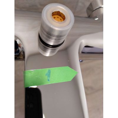 Outlet - Cersanit Virgo zestaw wannowo-prysznicowy ścienny termostatyczny z deszczownicą chrom S951-862