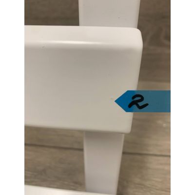 Outlet - Luxrad Scala New grzejnik łazienkowy 123x50 cm biały SCN12305009003