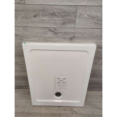 Outlet - Radaway Doros F brodzik 100x80 cm prostokątny biały SDRF1080-01