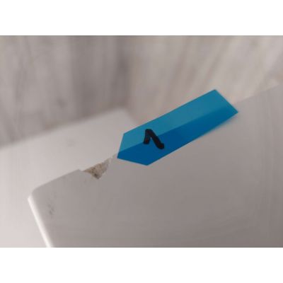 Outlet - Omnires M+ Thasos umywalka nablatowa biały połysk THASOS700BP