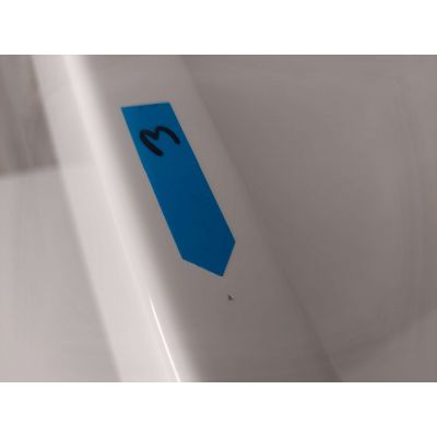 Outlet - Omnires M+ Thasos umywalka nablatowa biały połysk THASOS700BP