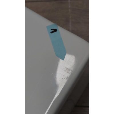 Outlet - Uptrend Auris umywalka 50x25,5 cm prostokątna ścienna-meblowa-nablatowa biała TR4127A