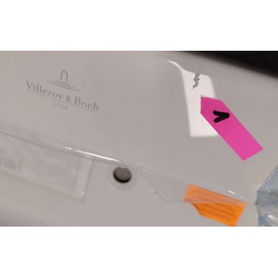 Outlet - Villeroy & Boch Targa Plus wanna prostokątna 160x75 cm Weiss Alpin UBA160NES2V-01