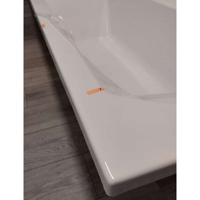 Outlet - Besco Shea wanna prostokątna 170x70 cm biała #WAS-170-PK