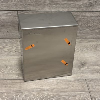 Outlet - Faneco kosz na śmieci 7 l naścienny higieniczny stal nierdzewna szczotkowana WB7SJB