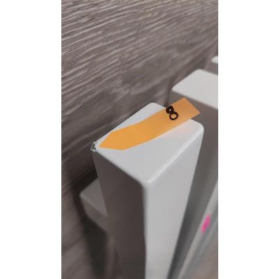 Outlet - Terma Sherwood V grzejnik łazienkowy 130x44 cm biały WGSTV130044K916ZX