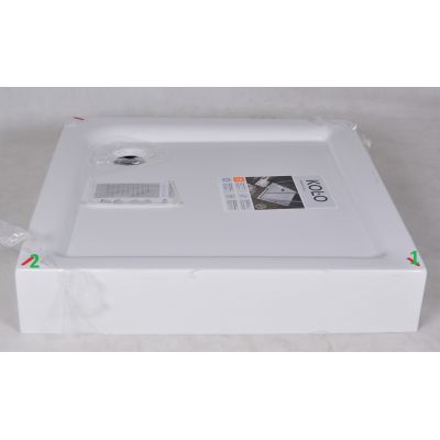 Outlet - Koło First brodzik kwadratowy 90 cm biały XBK1690000