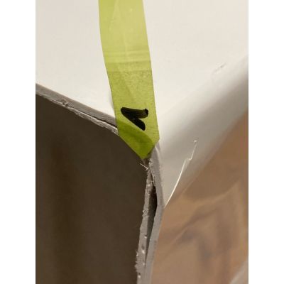 Outlet - Koło First brodzik 90x90 cm kwadratowy biały XBK1690000