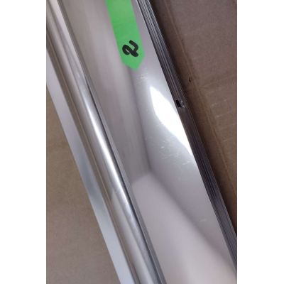 Outlet - Omnires Kingston parawan nawannowy 70 cm profil chrom/szkło przezroczyste XHE85CRTR