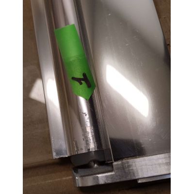 Outlet - Omnires Kingston parawan nawannowy 70 cm profil chrom/szkło przezroczyste XHE85CRTR